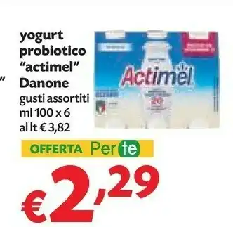 Pam Danone Actimel+ offerta