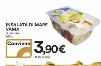Ipercoop INSALATA DI MARE VAMA al naturale, 260 g offerta