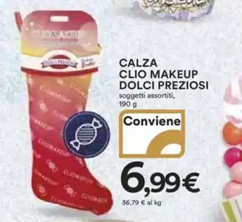 Ipercoop CALZA CLIO MAKEUP DOLCI PREZIOSI soggetti assortiti, 190 g offerta