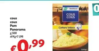 Pam Pam & Panorama - Cous Cous 500 G(ml) offerta