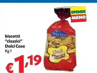 Pam Dolci Cose - Biscotti Classici 1000 G(ml) offerta