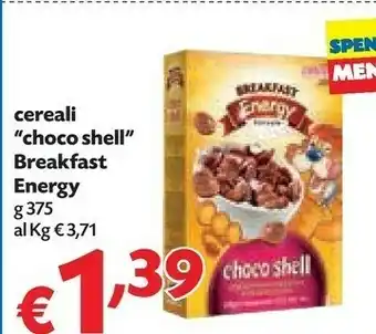 Pam Energy Cereali Choco Shell Breakfast offerta