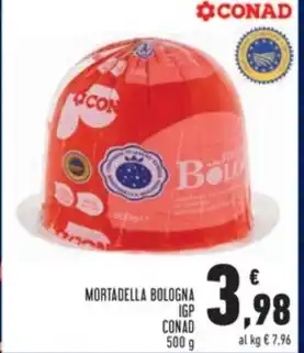 Conad Superstore MORTADELLA BOLOGNA IGP CONAD offerta