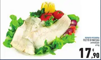 Conad Superstore FILETTO DI BACCALA ammollato al kg offerta