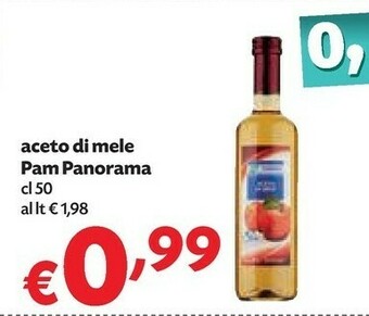 Pam Pam & Panorama - Aceto Di Mele 500 G(ml) offerta