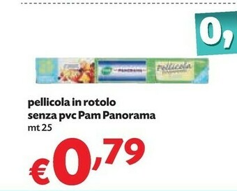 Pam Pam Panorama Pellicola In Rotolo Senza Pvc 25 Mt offerta
