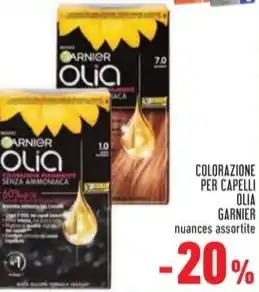 Conad Superstore COLORAZIONE PER CAPELLI OLIA GARNIER offerta
