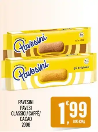 Despar PAVESINI PAVESI CLASSICI/CAFFÈ/ CACAO offerta
