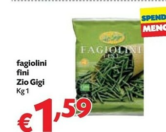 Pam Zio Gigi Fagiolini Fini offerta
