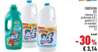 Conad Superstore CANDEGGINA ACE classica 5 l offerta