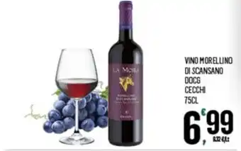 Despar VINO MORELLINO DI SCANSANO DOCG CECCHI 75CL offerta