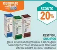 Conad Superstore RESTIVOIL SHAMPOO offerta