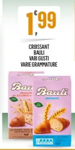 Despar CROISSANT BAULI VARI GUSTI VARIE GRAMMATURE offerta