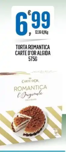 Despar TORTA ROMANTICA CARTE D'OR ALGIDA 575G offerta