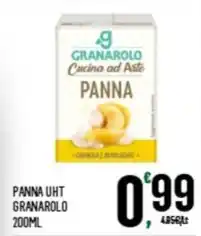 Despar PANNA UHT GRANAROLO 200ML offerta