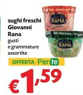 Pam Rana Pesto offerta