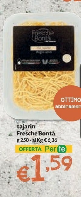 Pam Fresche Bonta Tajarin offerta