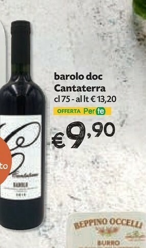 Pam Cantaterra Barolo Doc offerta