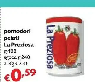 La Preziosa Pomodori Pelati 400 G