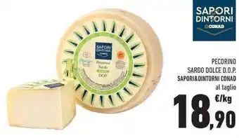 Conad City PECORINO SARDO DOLCE D.O.P. SAPORI&DINTORNI CONAD offerta