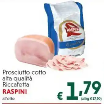 DiMeglio Prosciutto cotto alta qualità Riccafetta RASPINI offerta