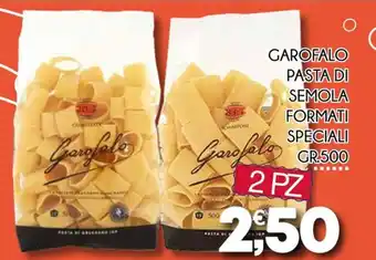 Enne Market GAROFALO PASTA DI SEMOLA FORMATI SPECIALI GR.500 offerta
