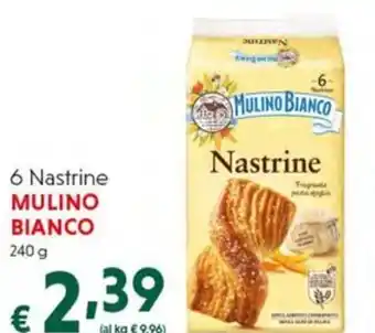 DiMeglio 6 Nastrine MULINO BIANCO 240 g offerta