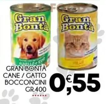GRAN BONTÀ CANE / GATTO BOCCONCINI GR.400