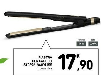 Conad Superstore Babyliss Piastra per capelli offerta