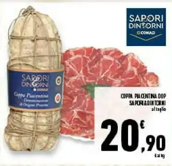 Conad Superstore Sapori & Dintorni Coppa Pia Centina Dop offerta