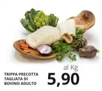 Supermercati Visotto TRIPPA PRECOTTA TAGLIATA DI BOVINO ADULTO offerta