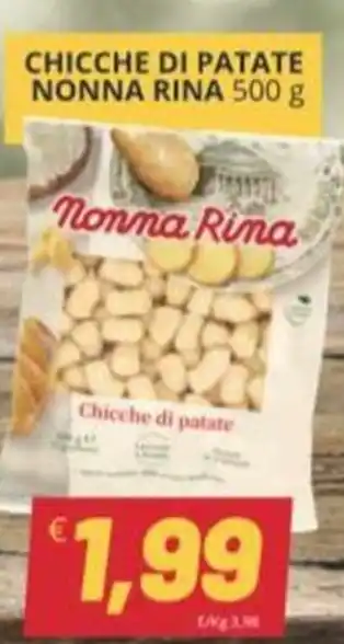 CHICCHE DI PATATE NONNA RINA 500 g