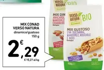 Conad Superstore Natura bio Frutta secca offerta