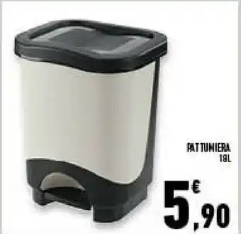 Conad Superstore Pattumiera 18 L offerta