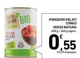 Conad Superstore Natura bio Pomodori pelati offerta