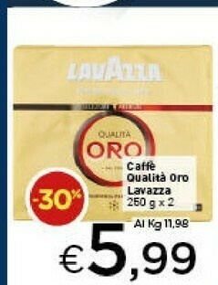 Crai Lavazza Caffe Qualita Oro offerta