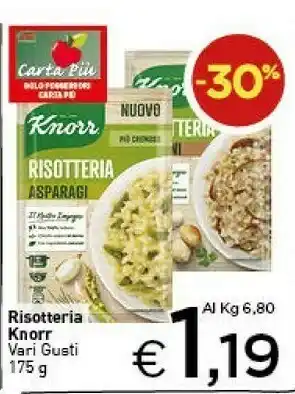 Crai Knorr Risotteria Asparagi offerta