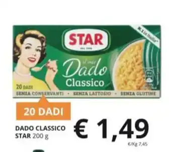 DADO CLASSICO STAR 200 g