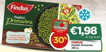 Crai Findus Pisellini Primavera 450 G(ml) offerta
