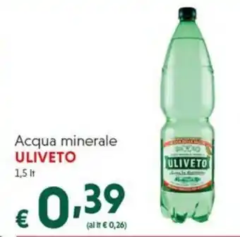 Acqua minerale ULIVETO 1,5 lt