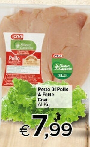 Crai Crai Petto Di Pollo A Fette offerta
