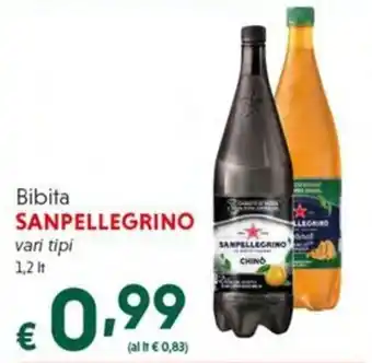 DiMeglio Bibita SANPELLEGRINO vari tipi 1,2 lt offerta