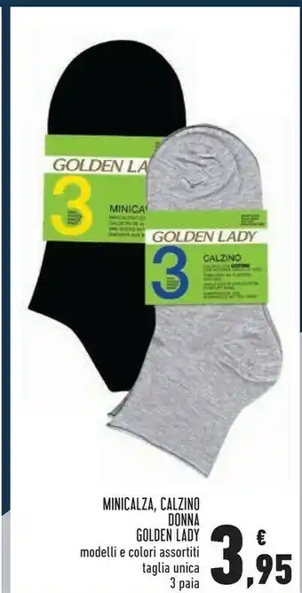 Conad Superstore Golden Lady Minicalza/calzino Donna offerta
