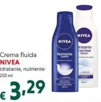 Crema fluida NIVEA idratante, nutriente 250 ml