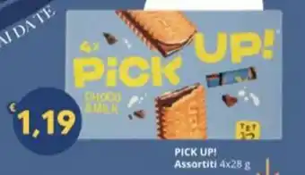 PICK UP! Assortiti 4x28 g