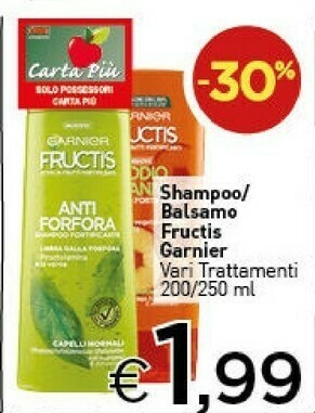 Crai Garnier Fructis 3600541966062 Shampoo Per Capelli Donna 250 Ml offerta