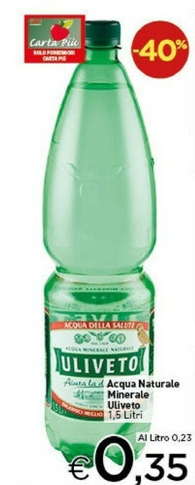 Uliveto Acqua Minerale Naturale
