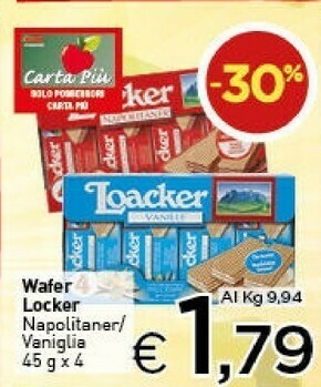 Crai Loacker Wafer offerta
