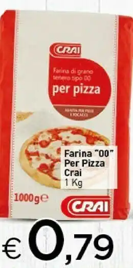Crai Crai - Farina Tipo 00 Di Grano Tenero 1000 G(ml) offerta