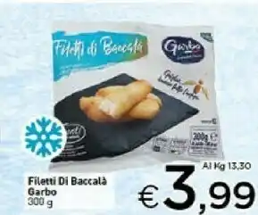 Crai Garbo Filetti Di Baccala offerta